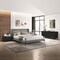 Armen Living Legend 4 Piece Gray Fabric Queen Platform Bedroom Set with Dresser and Nightstands SETLEBDCHQN4B - alternate 8